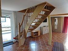 Ferienhaus 6 Treppe nach oben